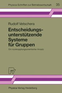 Produktbild: Entscheidungsunterst&uuml;tzende Systeme f&uuml;r Gruppen