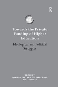 Produktbild: Towards the Private Funding of Higher Education