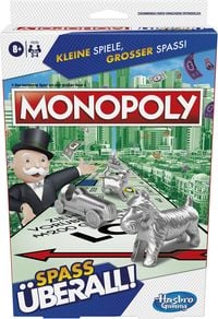 Produktbild: Hasbro F8256GC0 - Monopoly Kompakt, Reisespiel