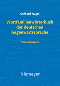 Produktbild: Wortfamilienw&ouml;rterbuch der deutschen Gegenwartssprache