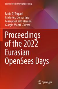 Produktbild: Proceedings of the 2022 Eurasian OpenSees Days