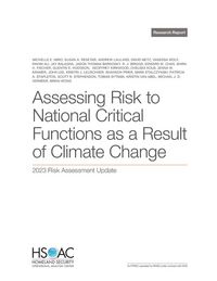 Produktbild: Assessing Risk to National Critical Functions as a Result of Climate Change