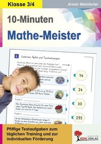 Produktbild: 10-Minuten-Mathe-Meister 3./4. Schuljahr