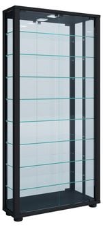 Produktbild: Glas Stand Vitrine Sammelvitrine Lumo Maxi Spiegel