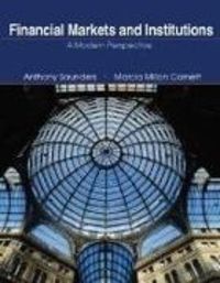 Produktbild: Financial Markets and Institutions + Standard and Poor's Educational Version of Market Insight + Ethics in Finance Powerweb