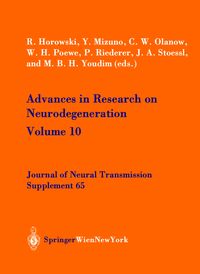 Produktbild: Advances in Research on Neurodegeneration