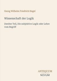 Produktbild: Wissenschaft der Logik