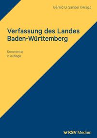 Produktbild: Verfassung des Landes Baden-W&uuml;rttemberg