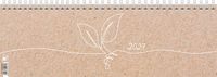 Produktbild: rido/id&eacute; 7036801017 Querterminbuch 2027 "Nature" 297&times;105 mm, Karton