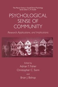 Produktbild: Psychological Sense of Community