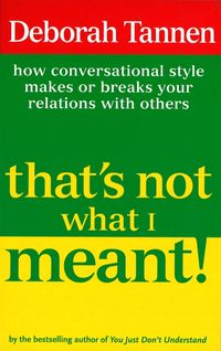 Produktbild: That's Not What I Meant