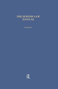 Produktbild: Jewish Law Annual (Vol 10)