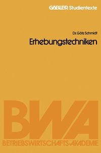 Produktbild: Erhebungstechniken