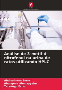 Produktbild: An&aacute;lise de 3-metil-4-nitrofenol na urina de ratos utilizando HPLC