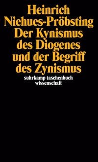 Produktbild: Der Kynismus des Diogenes und der Begriff des Zynismus