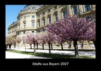 Produktbild: St&auml;dte aus Bayern 2027 Fotokalender DIN A3