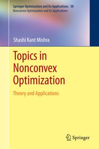 Produktbild: Topics in Nonconvex Optimization