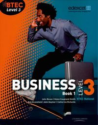 Produktbild: Richards, C: BTEC Level 3 National Business Student Book 1