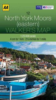 Produktbild: AA Publishing: North York Moors (Eastern)