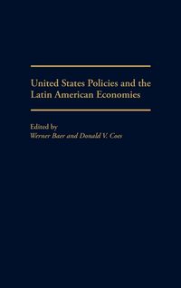 Produktbild: United States Policies and the Latin American Economies