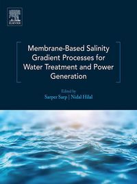 Produktbild: Membrane-Based Salinity Gradient Processes for Water Treatment and Power Generation