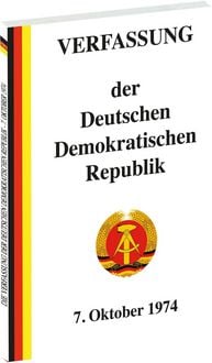 Produktbild: Die Verfassung der Deutschen Demokratischen Republik