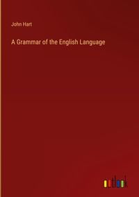 Produktbild: A Grammar of the English Language