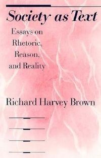 Produktbild: SOCIETY AS TEXT 74/E