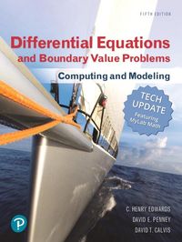 Produktbild: Edwards, C: Differential Equations and Boundary Value Proble