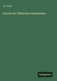 Produktbild: Umriss der biblischen Seelenlehre