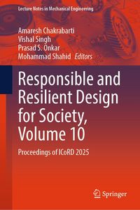 Produktbild: Responsible and Resilient Design for Society, Volume 10