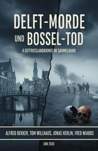 Produktbild: Delft-Morde und Bo&szlig;el-Tod: 4 Ostfrieslandkrimis im Sammelband Juni 2026
