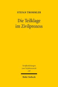 Produktbild: Die Teilklage im Zivilprozess