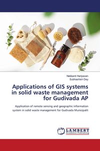 Produktbild: Applications of GIS systems in solid waste management for Gudivada AP