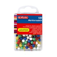 Produktbild: Herlitz Markiernadel farbig 100 St&uuml;ck