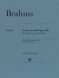 Produktbild: Johannes Brahms - Violinsonate d-moll op. 108