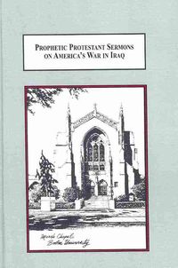 Produktbild: Prophetic Protestant Sermons on America's War in Iraq