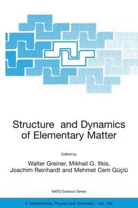 Produktbild: Structure and Dynamics of Elementary Matter
