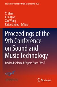 Produktbild: Proceedings of the 9th Conference on Sound and Music Technology