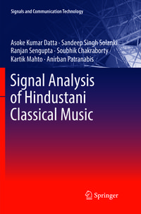 Produktbild: Signal Analysis of Hindustani Classical Music