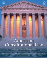 Produktbild: Mason, A: American Constitutional Law