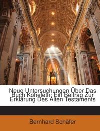 Produktbild: Schfer, B: Ger-Neue Untersuchungen Ber Da
