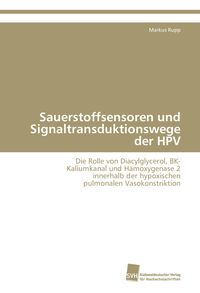 Produktbild: Sauerstoffsensoren und Signaltransduktionswege der HPV