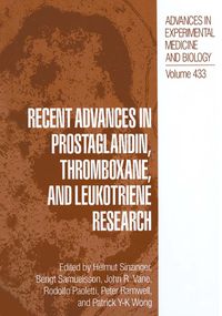 Produktbild: Recent Advances in Prostaglandin, Thromboxane, and Leukotriene Research