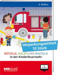 Produktbild: R&auml;tseln, Malen und Basteln in der Kinderfeuerwehr