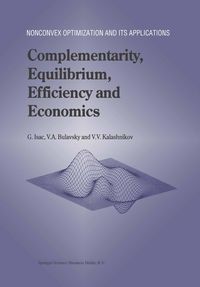 Produktbild: Complementarity, Equilibrium, Efficiency and Economics