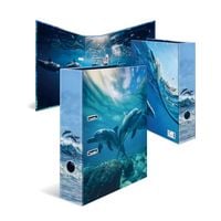 Produktbild: HERMA Motivordner Lieblingstiere Delfin DIN A4