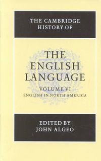 Produktbild: The Cambridge History of the English Language