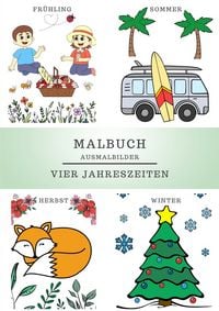 Produktbild: Malbuch Ausmalbilder - Vier Jahreszeiten