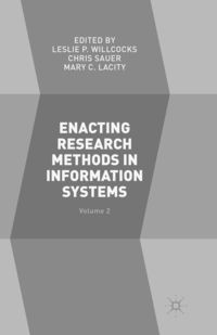 Produktbild: Enacting Research Methods in Information Systems: Volume 2